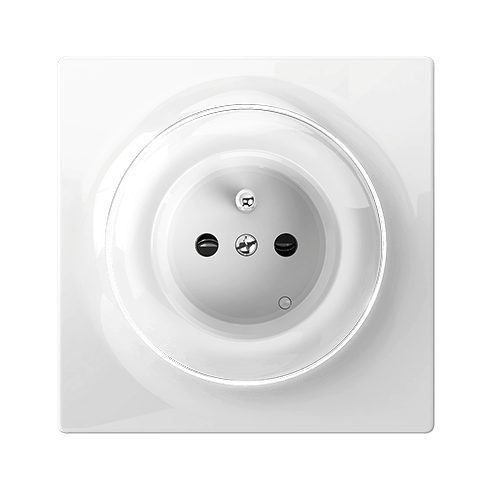 Fibaro Walli socket-outlet Type E White - Smart Home Product