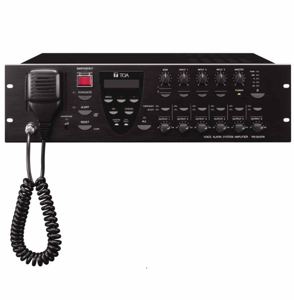 TOA VM-3240VA Voice Alarm System Amplifier 240W